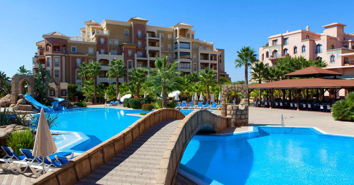 Een foto van het zwembad bij Playacanela Hotel