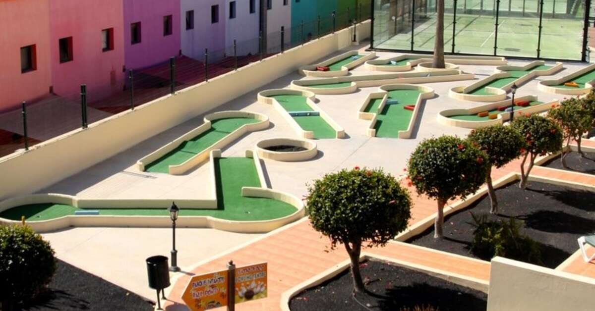 Een foto van de faciliteiten bij Aparthotel Santa Rosa
