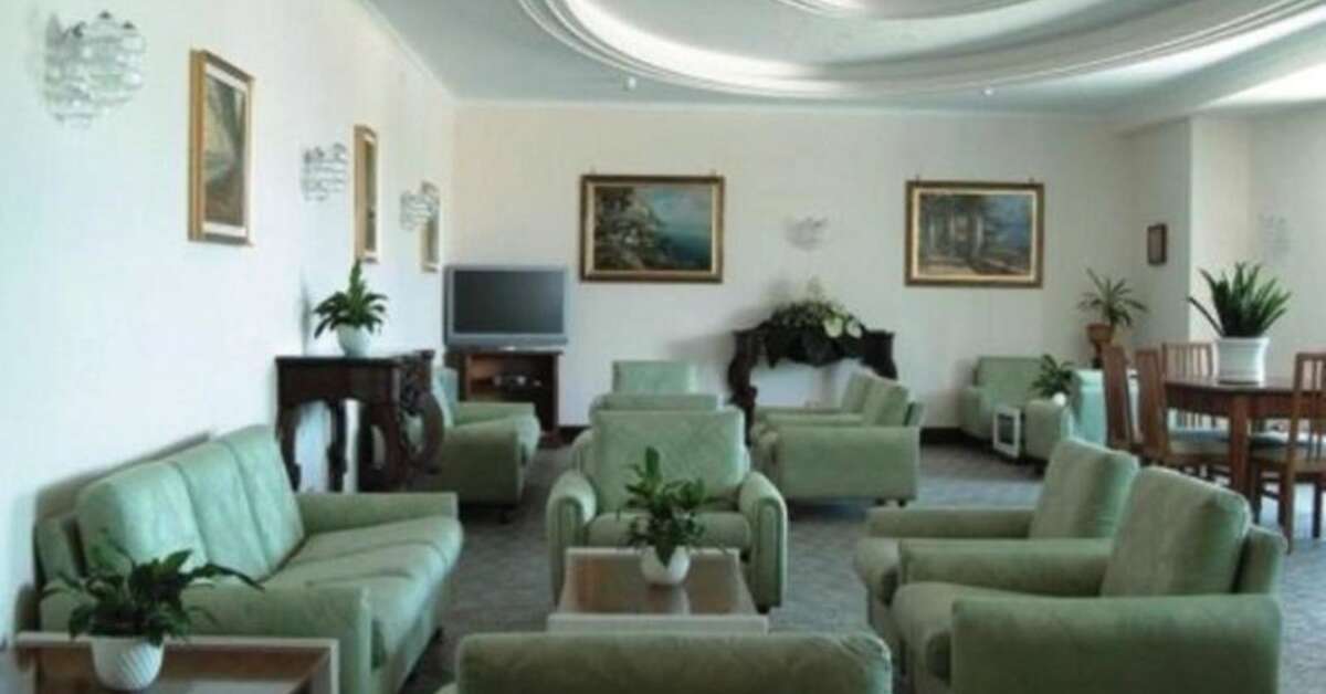 Een foto van het interieur van Hotel Piccolo Paradiso