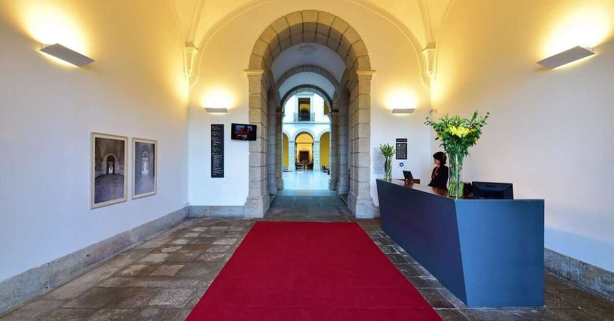 Een foto van het interieur van Pousada Viseu