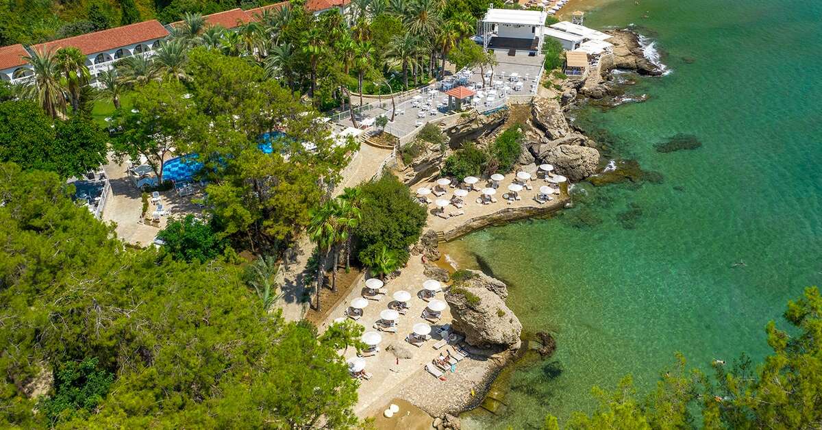 Een foto van de buitenkant van Utopia Beach Club