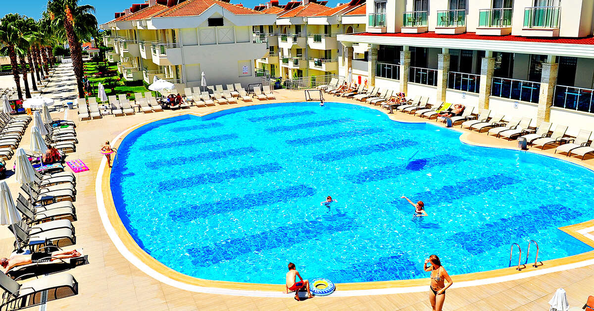 Ein Foto vom Pool im Dream Family Club