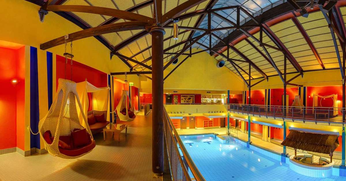 Een foto van het zwembad bij Hotel Am Bühl