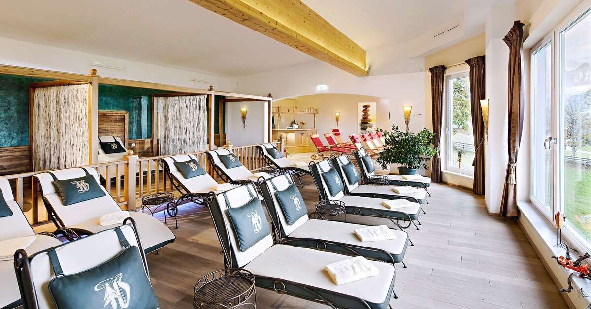 Ein Foto von der Außenansicht des Hotel Waldfrieden