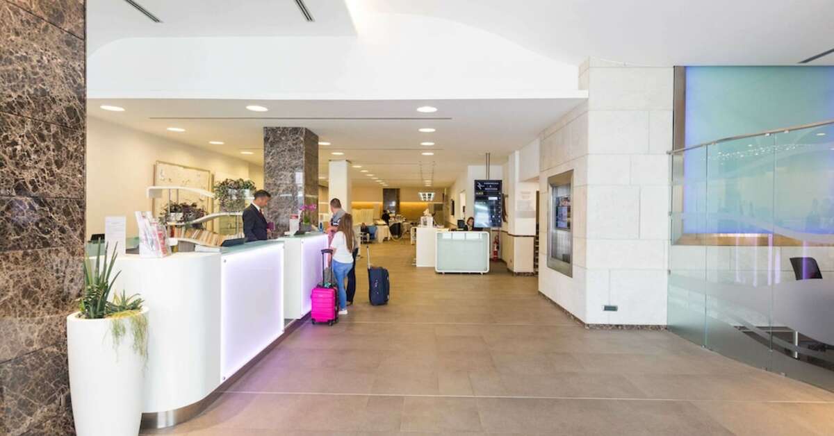 Ein Foto vom Innenbereich im Best Western Premier Hotel Royal Santina