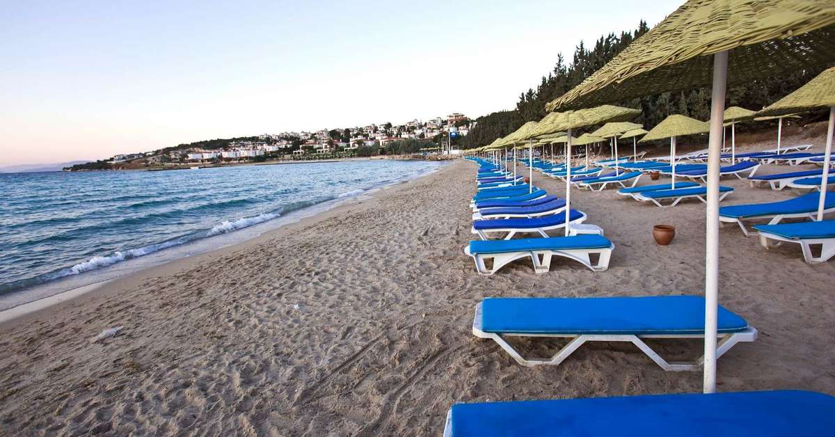 Een foto van het strand bij Altin Yunus Resort & Thermal Hotel