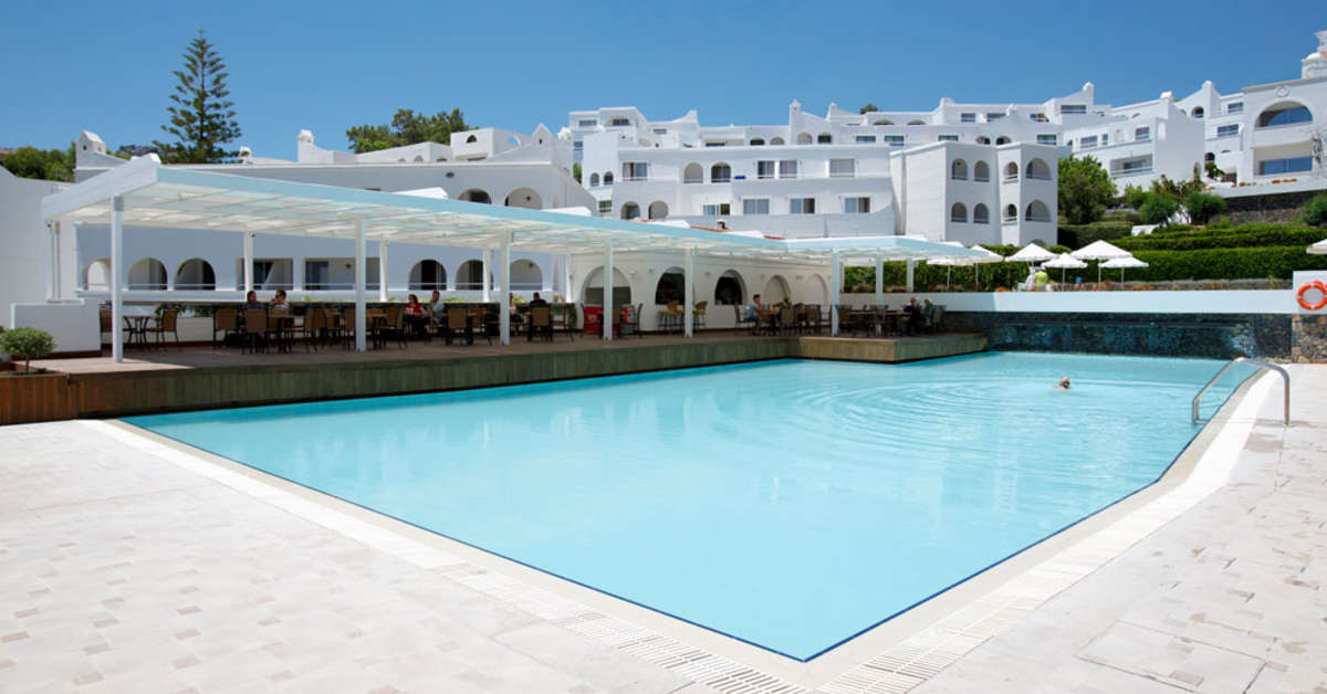 Een foto van het zwembad bij Lindos Village Resort & Spa