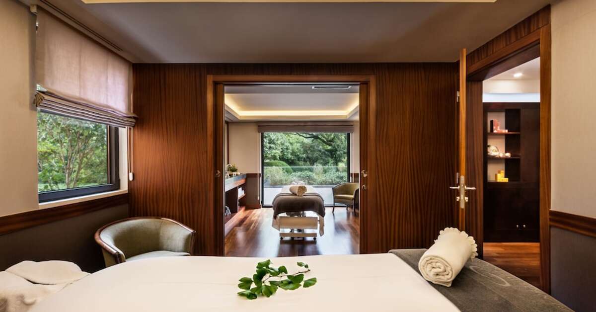 Een foto van de faciliteiten bij Terra Nostra Garden Hotel