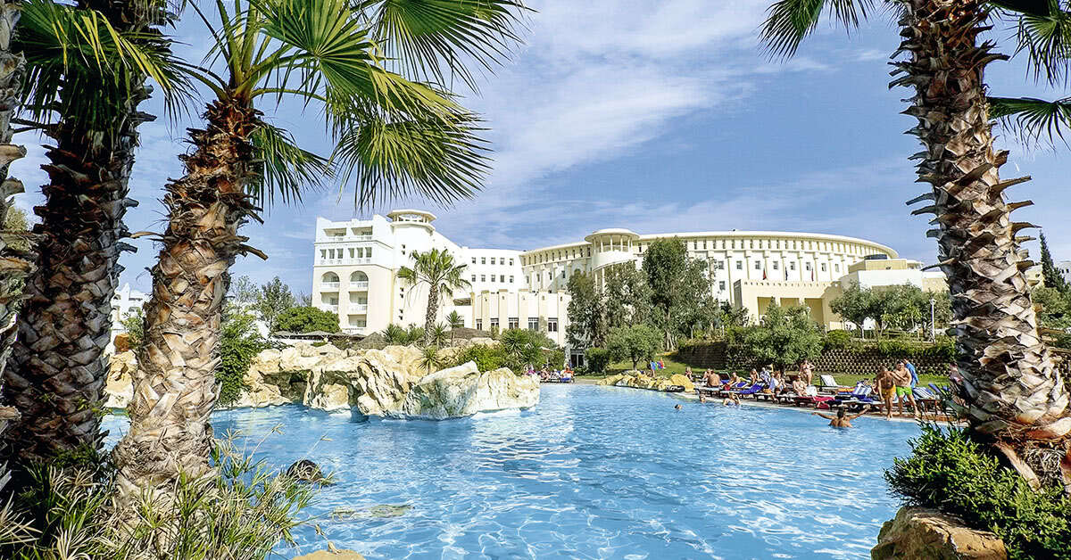Een foto van een overzicht van Medina Solaria & Thalasso