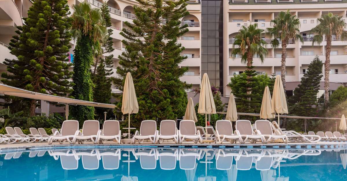 Een foto van het zwembad bij Vita Silva Hotel