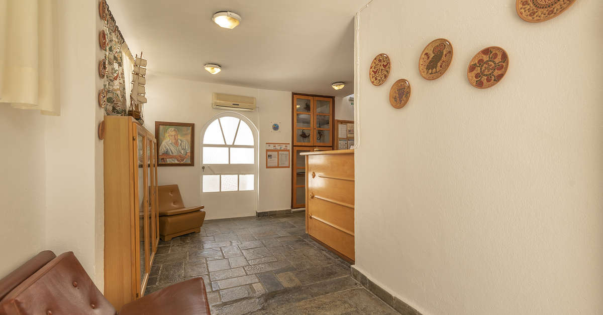 Een foto van het interieur van Kardamena Holidays Appartementen