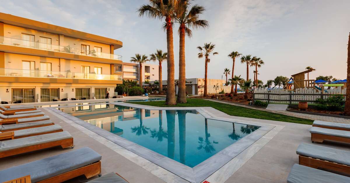 Ein Foto Malia Bay Beach Hotel & Bungalows