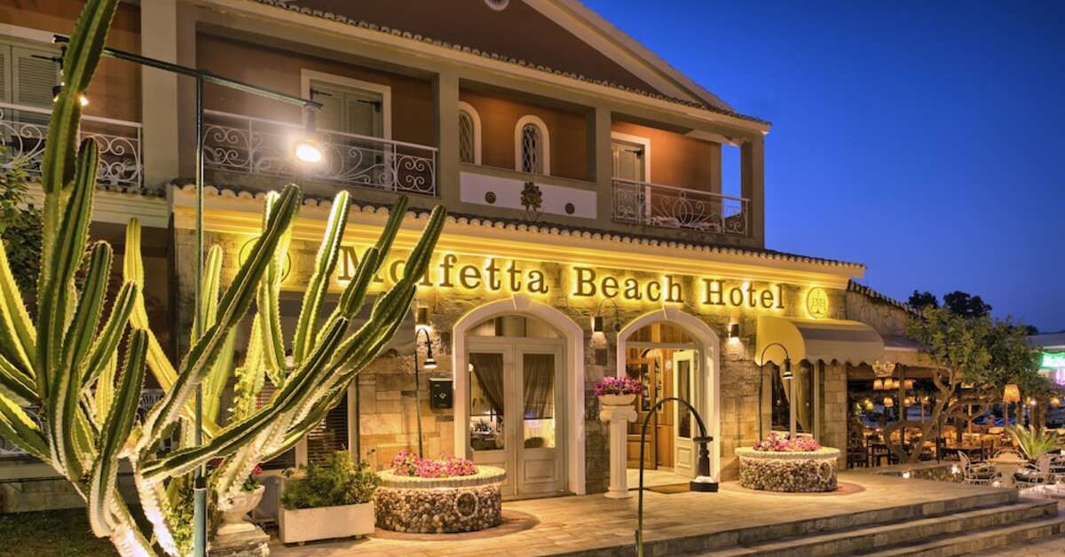 Ein Foto von der Außenansicht des Molfetta Beach Hotel