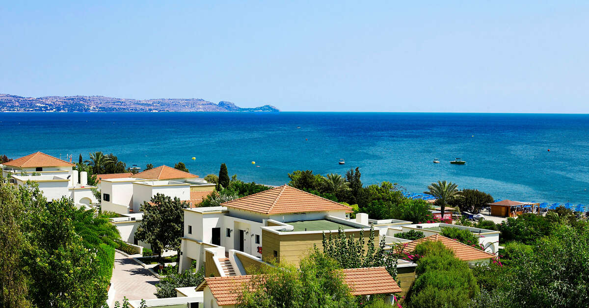 Een foto van de buitenkant van Mitsis Rodos Maris Resort & Spa