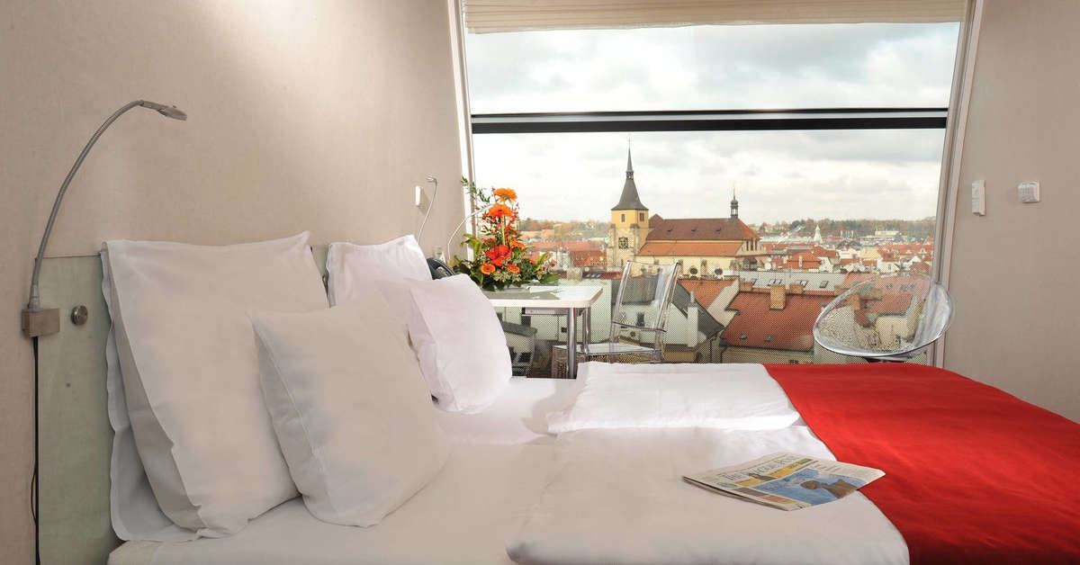 Een foto van een overzicht van Hotel Metropol