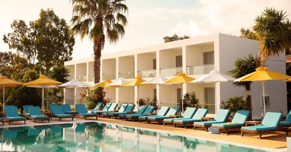 Een foto van het zwembad bij Nasos Hotel & Resort