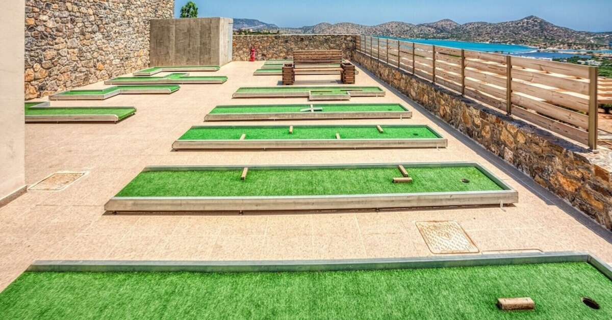 Een foto van de faciliteiten bij Elounda Water Park Residence Hotel