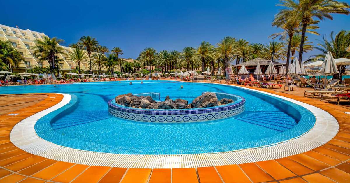 Ein Foto vom Pool im SBH Hotel Costa Calma Palace