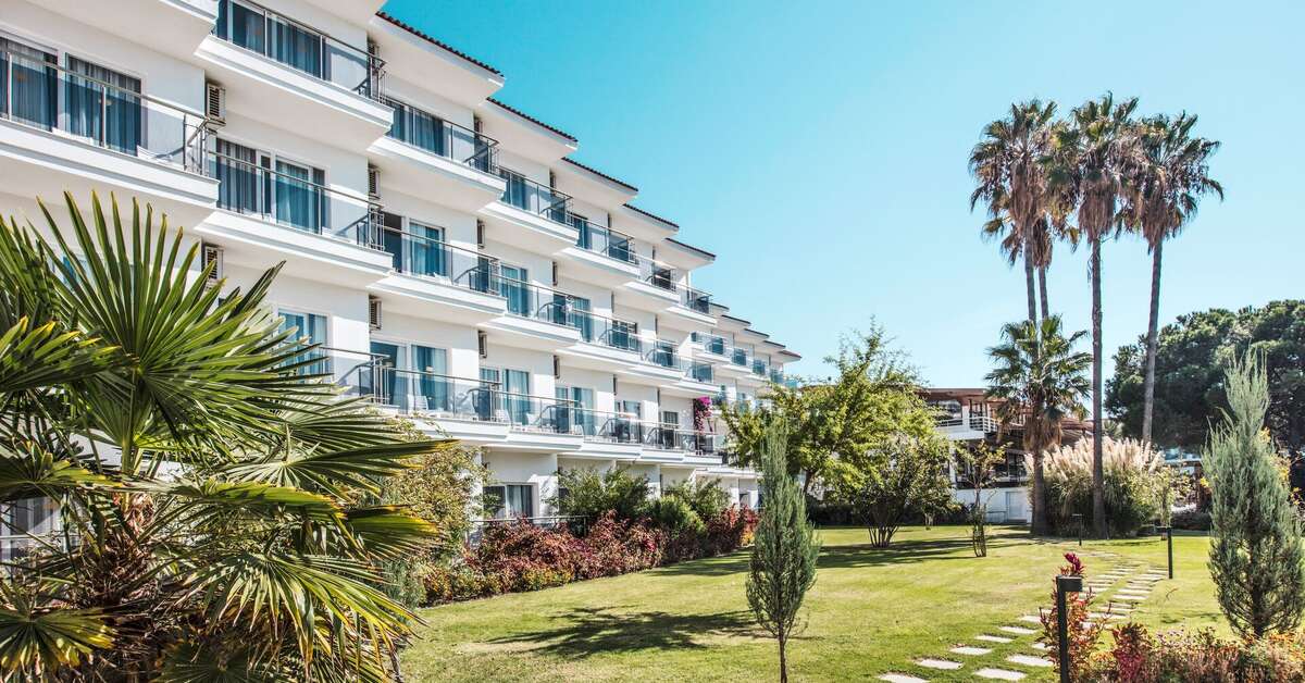 Ein Foto von der Außenansicht des Atlantique Holiday Club