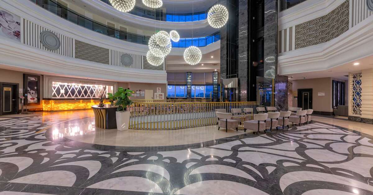 Een foto van het interieur van Port River Hotel & Spa