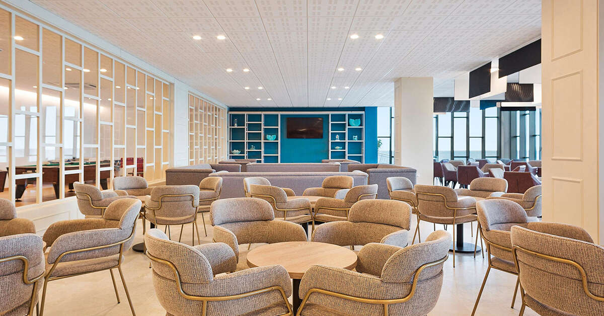 Een foto van het interieur van Hotel Best Negresco