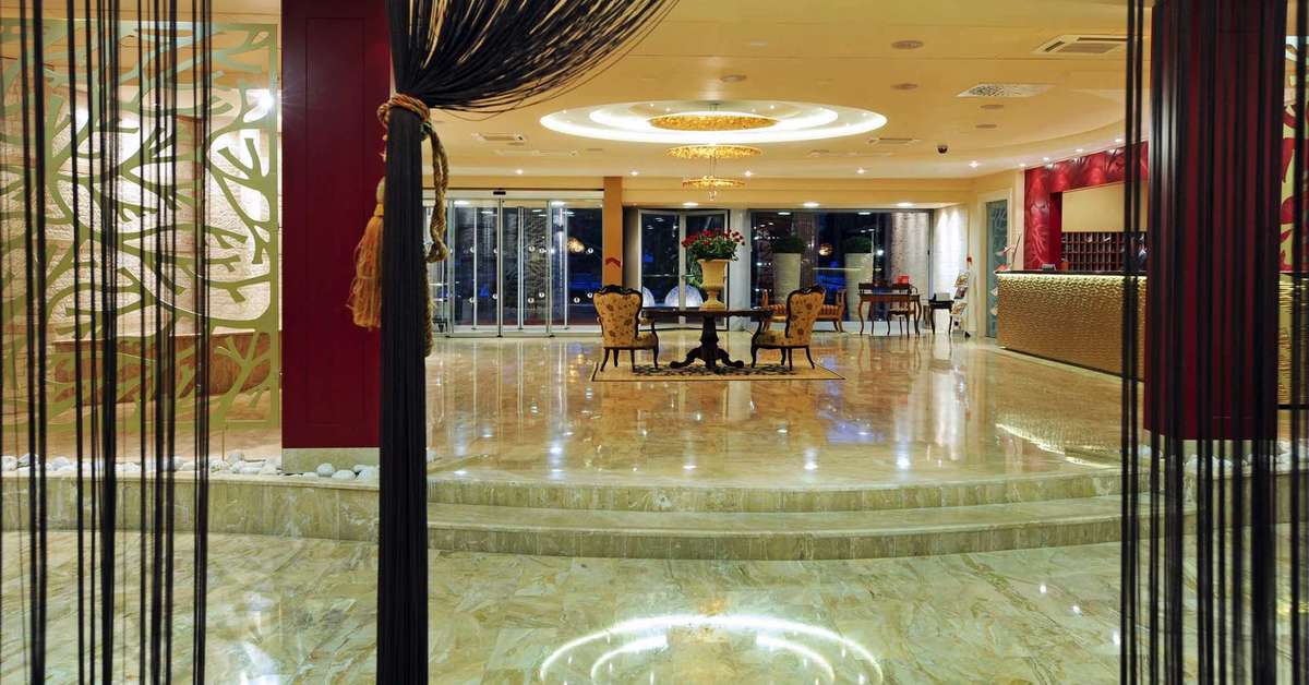 Een foto van de faciliteiten bij Hotel Pelegrin Plava Laguna by Melia