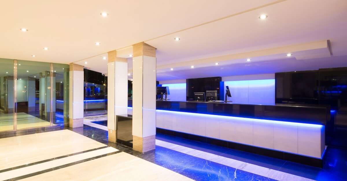 Een foto van het interieur van Hotel Palma Bellver Affiliated by Melia