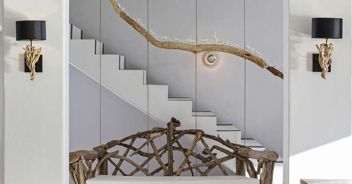 Een foto van het interieur van Myconian Utopia Relais & Chateaux