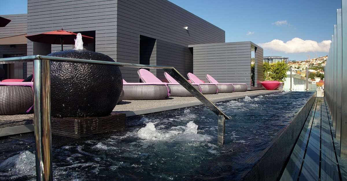 Ein Foto von einer Übersicht des Hotel The Vine