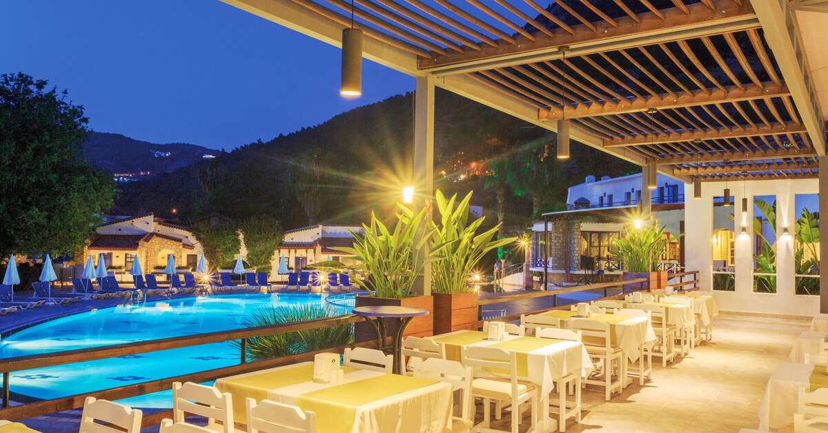 Een foto van de faciliteiten bij Oludeniz Beach Resort by Z Hotels