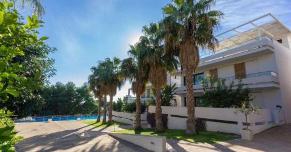 Een foto van de buitenkant van Kamena Residence
