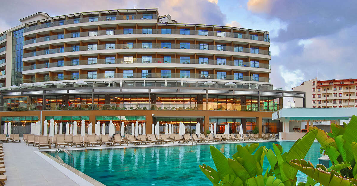 Een foto van het zwembad bij Side Stella Elite Resort & Spa