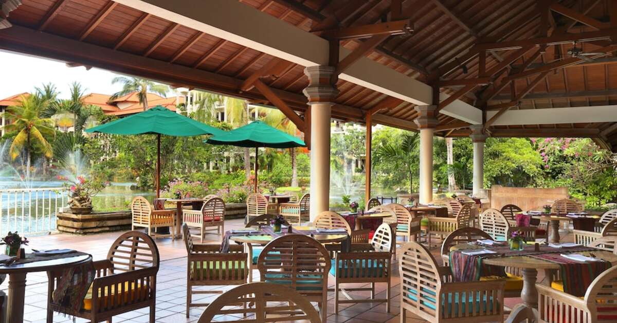 Ein Foto von den Einrichtungen im Ayodya Resort Bali