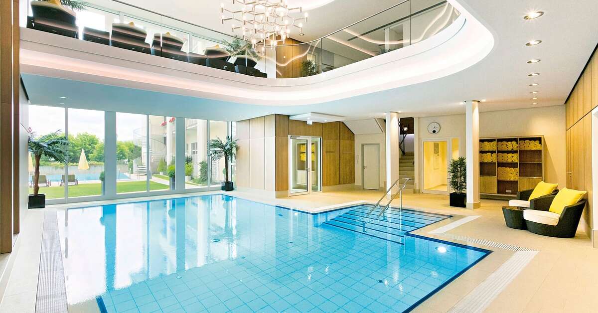 Een foto van het zwembad bij Hotel Reutemann