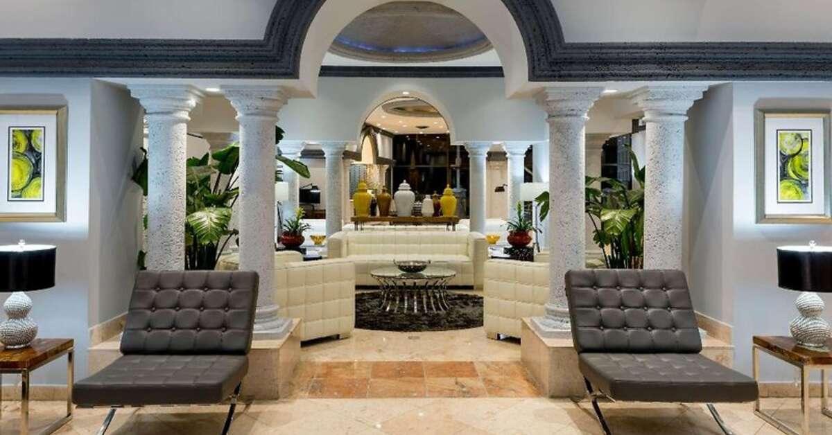 Een foto van het interieur van Lexington Hotel Miami Beach