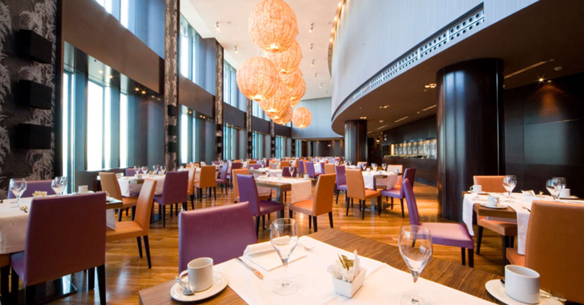 Een foto van de faciliteiten bij Eurostars Madrid Tower Hotel