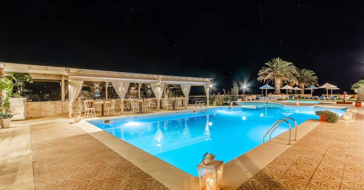 Een foto van het zwembad bij Pela Mare Hotel