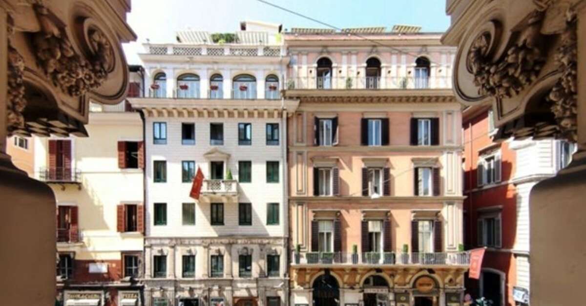 Een foto van de buitenkant van Hotel Regno