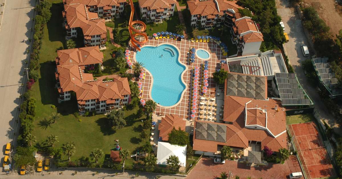 Een foto van een overzicht van Alize Hotel