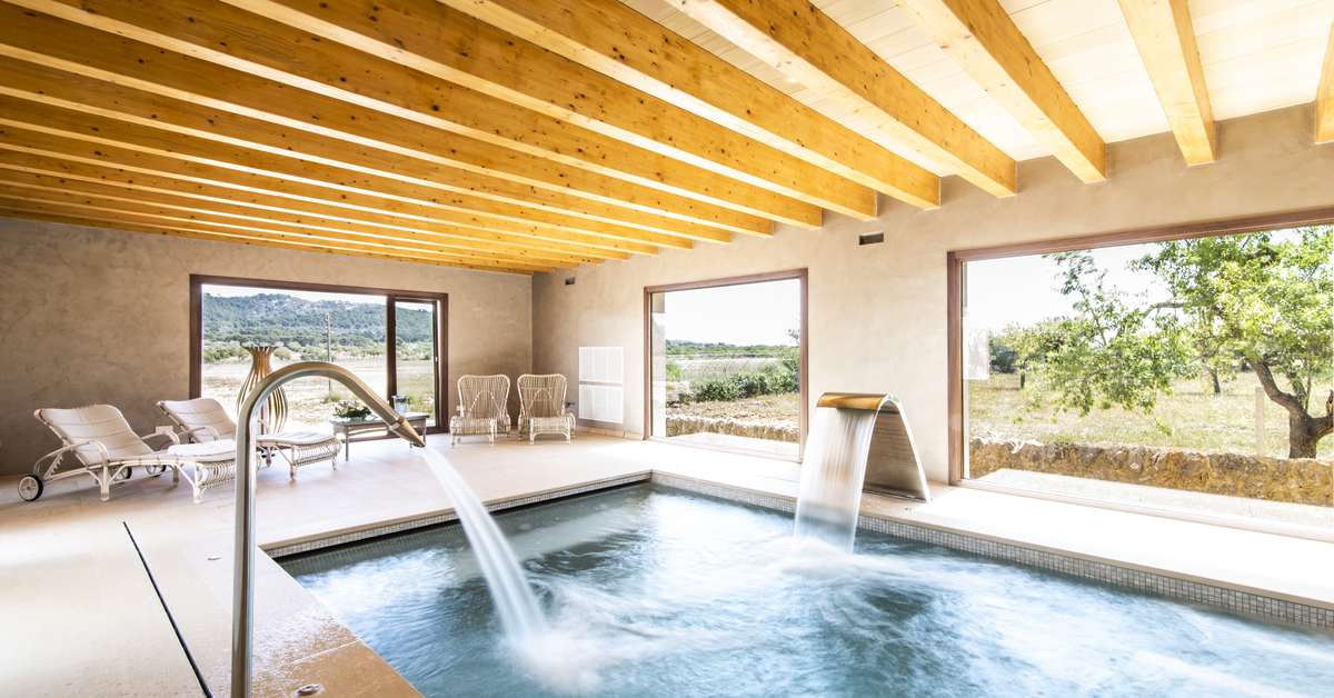 Een foto van het zwembad bij Aumallia Hotel & Spa