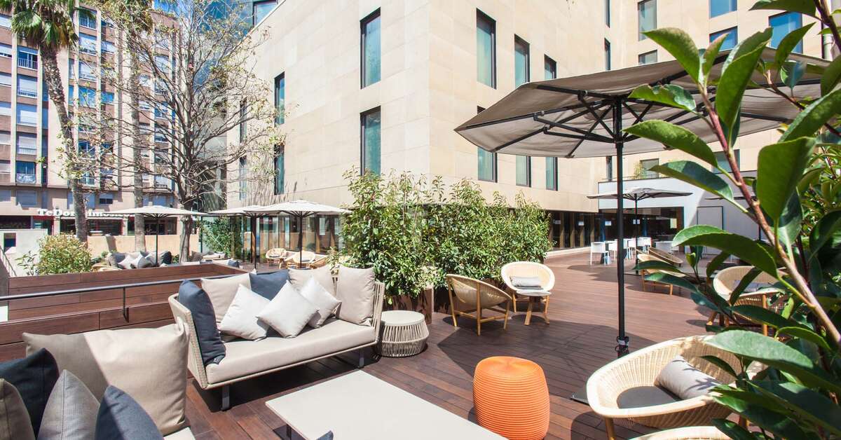 Een foto van de faciliteiten bij Ocean Drive Barcelona