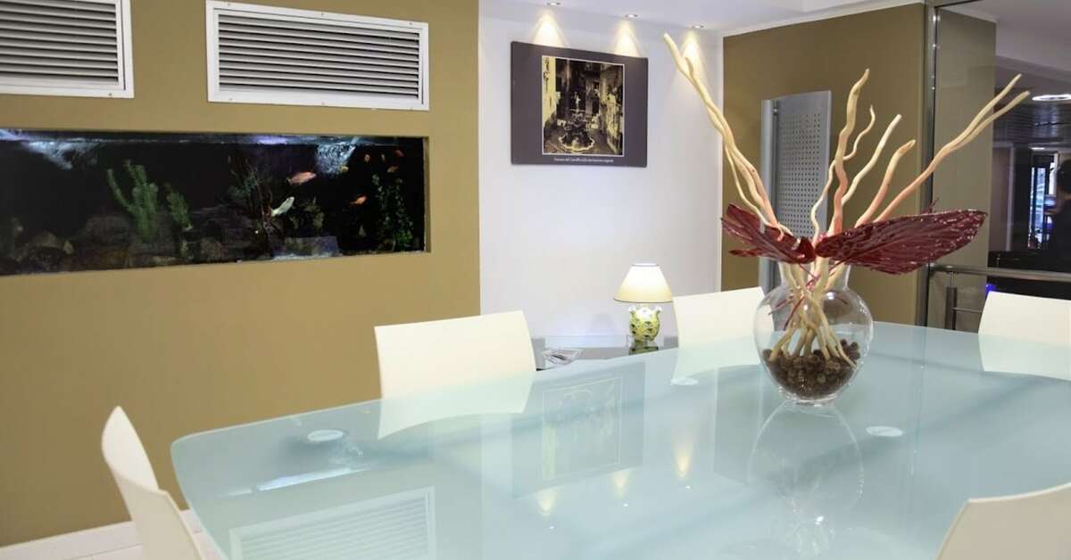 Een foto van het interieur van Ibis Styles Palermo Cristal