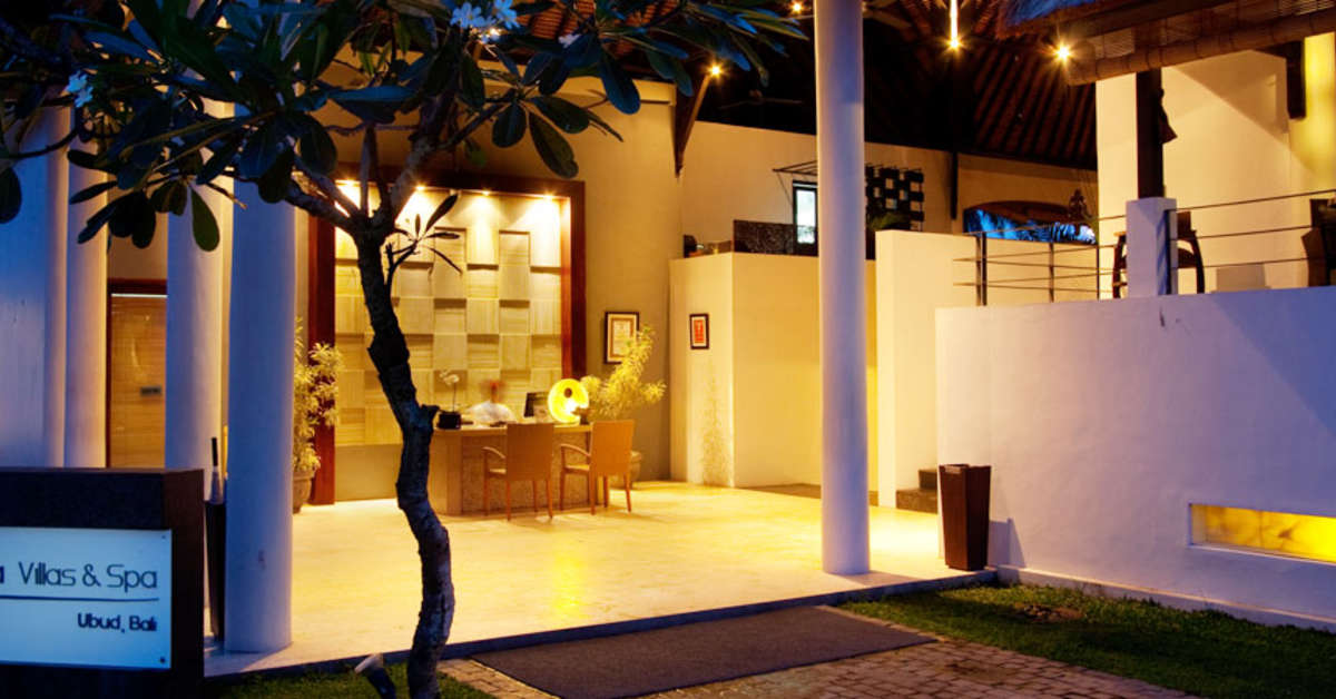 Een foto van het interieur van Furama Villas & Spa Ubud