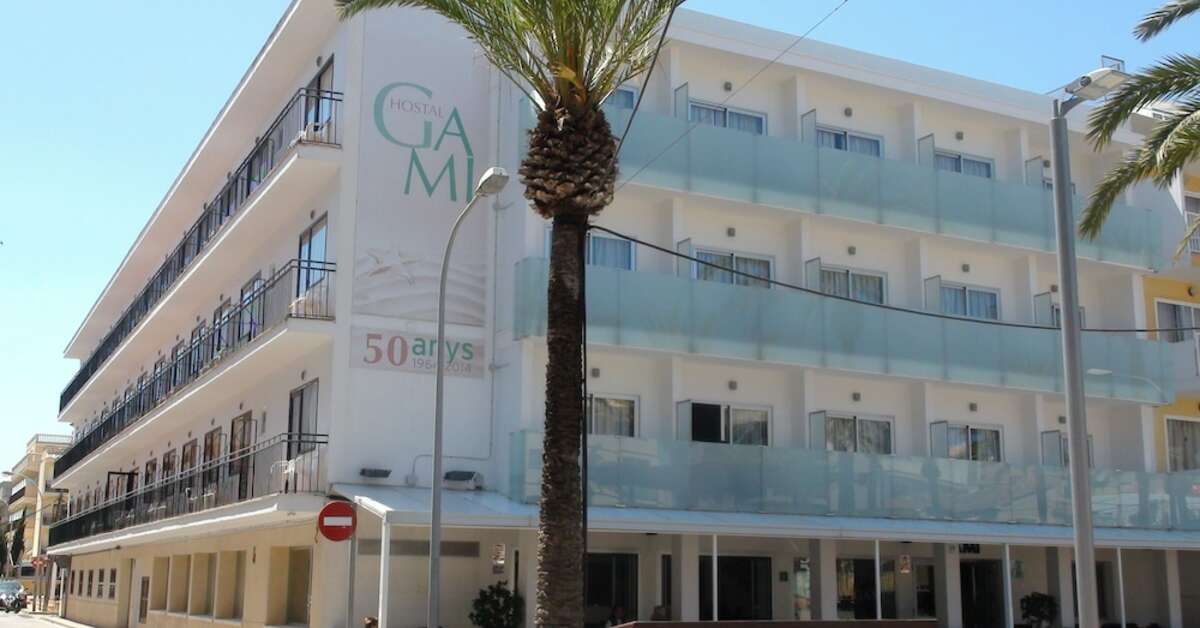Een foto van de buitenkant van Gami Hotel