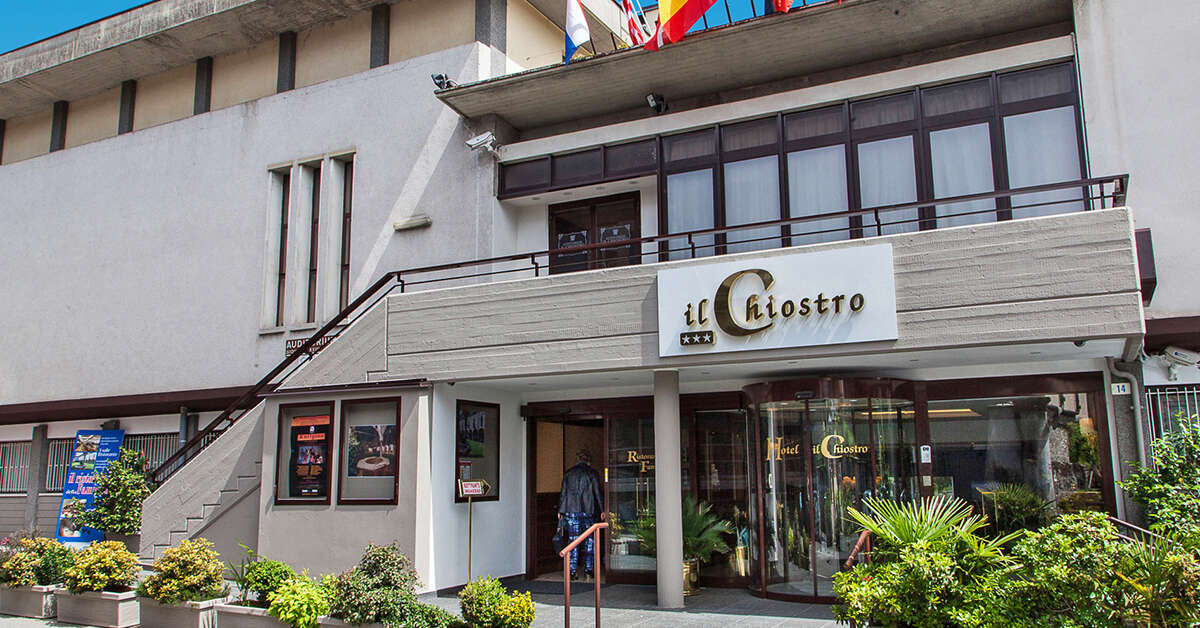 Een foto van de buitenkant van Hotel Il Chiostro