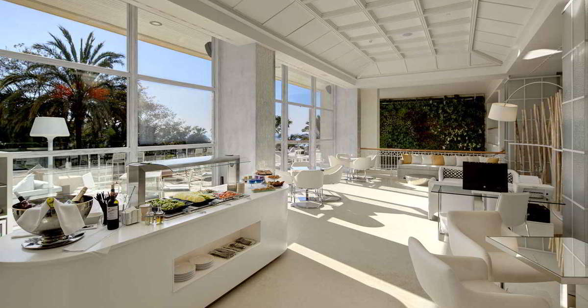 Een foto van de faciliteiten bij Amare Marbella Beach Hotel