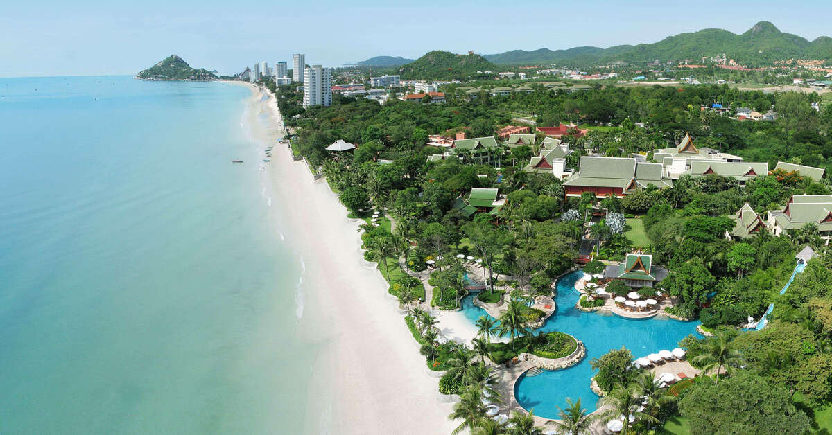Een foto van een overzicht van Hyatt Regency Hua Hin
