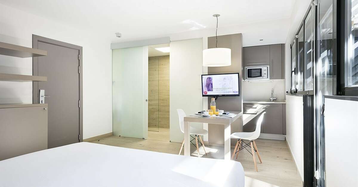 Een foto van Aparthotel Barcelona Montjuic