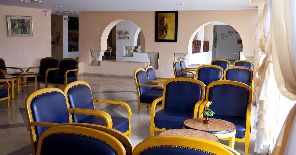 Ein Foto vom Innenbereich im Hotel Dar Khayam
