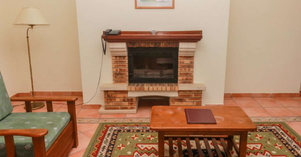 Een foto van het interieur van Colina Da Lapa